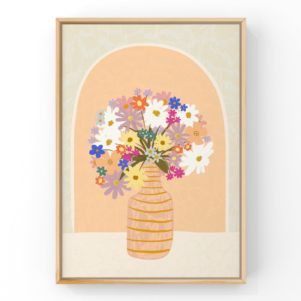 Eden's Flowers | Art Print Art Prints Little Peach + Pip 