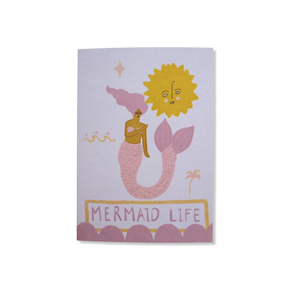 Mermaid Life - Special Occasion CARD Gift Card Little Peach + Pip 