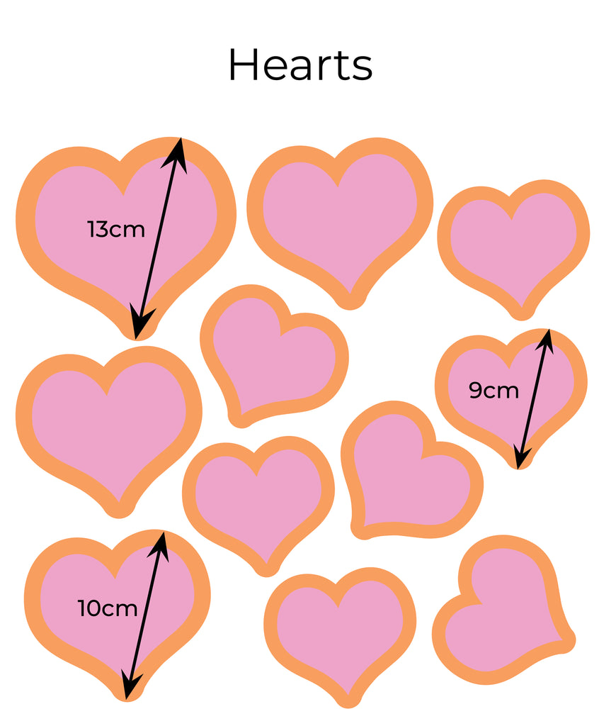 3D Acrylic Scatter Decals Acrylic Name Letterly Australia 