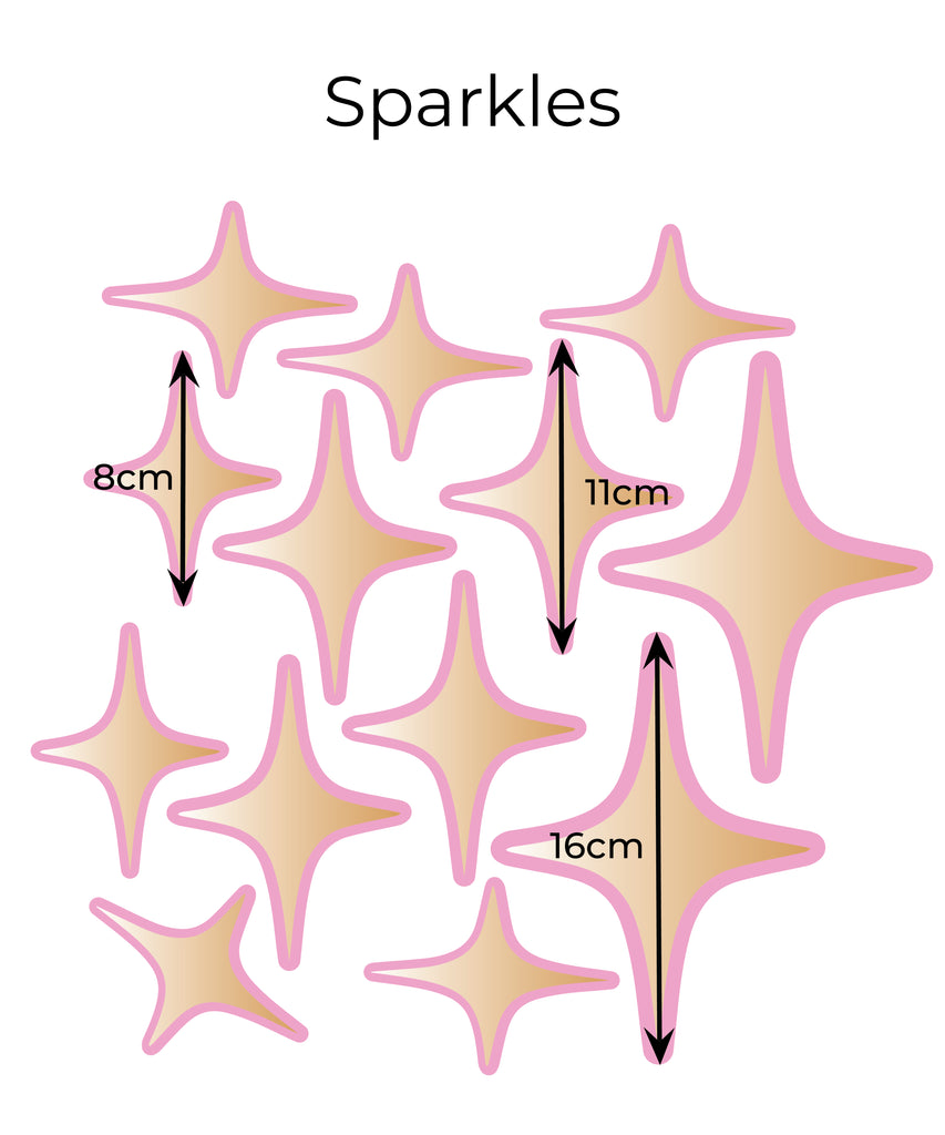 3D Acrylic Scatter Decals Acrylic Name Letterly Australia 