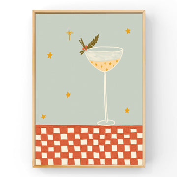 Christmas Cheer by Little Peach & Pip | Art Print Art Prints Little Peach + Pip 