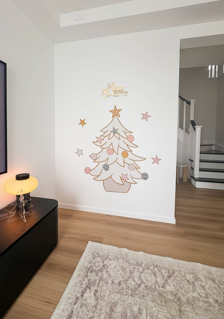 Christmas Tree | Wall Decal Wall Decals Blond + Noir 