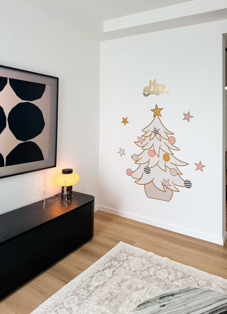 Christmas Tree | Wall Decal Wall Decals Blond + Noir 