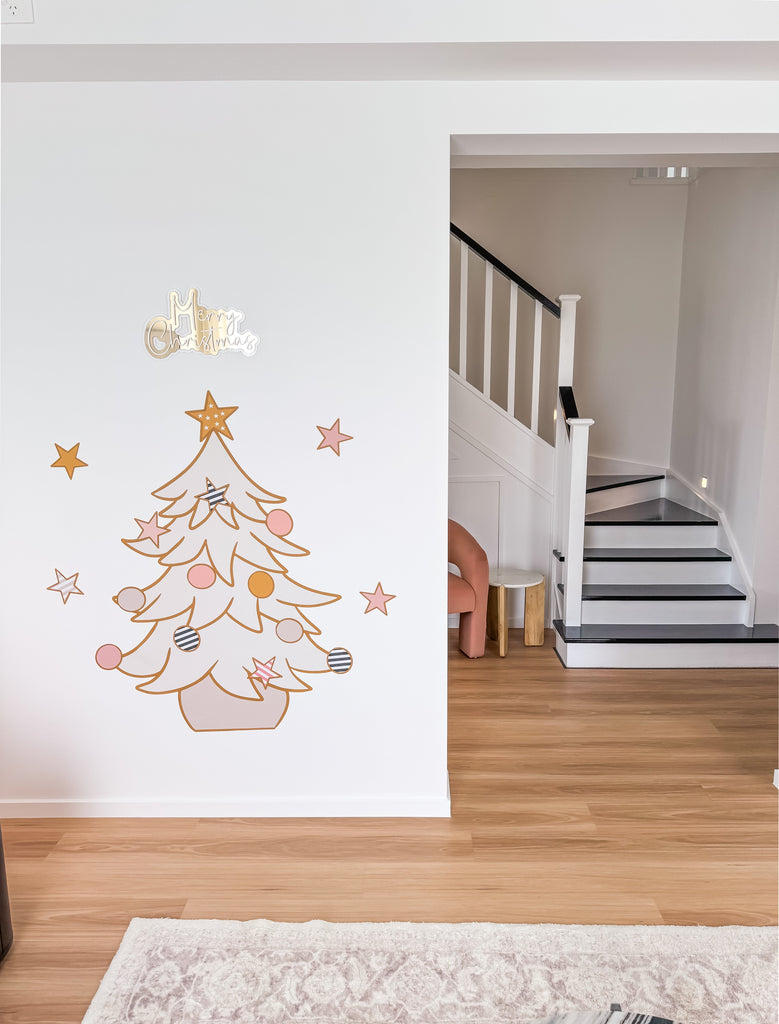 Christmas Tree | Wall Decal Wall Decals Blond + Noir 