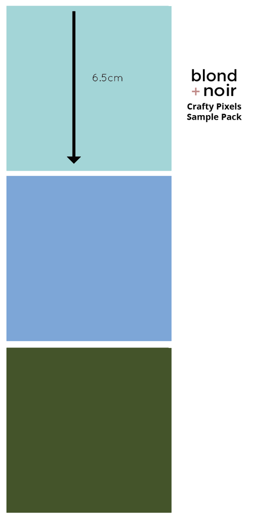 Crafty Pixel Wall Decals | Removable Wall Decals Wall Decals Blond + Noir 