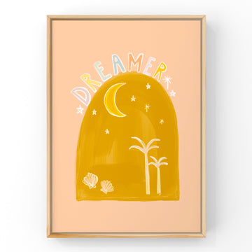 Dreamer by Little Peach & Pip | Art Print Art Prints Little Peach + Pip 