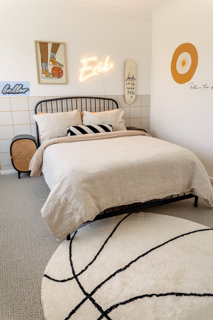 Evil Eye | Mati | Wall Decals Wall Decals Blond + Noir 