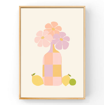 Flower Pot by Little Peach & Pip | Art Print Art Prints Little Peach + Pip 