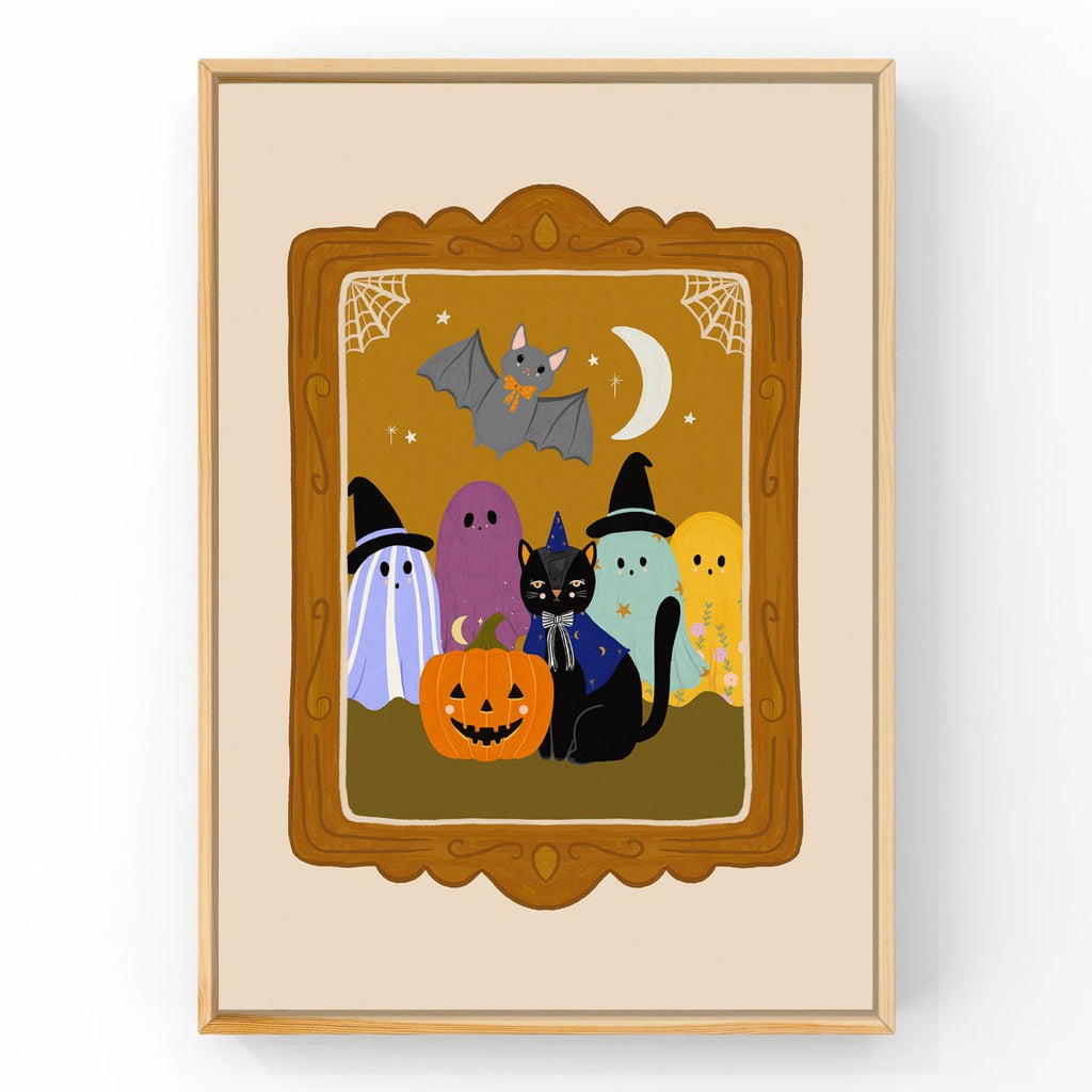 FREE Download | Happy Halloween | Art Print Art Prints Little Peach + Pip 