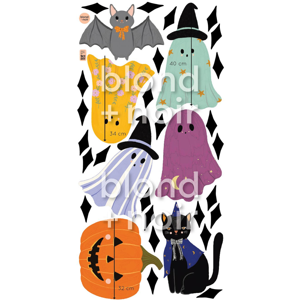 Halloween Party | Wall Decals for Kids Wall Decals Blond + Noir 