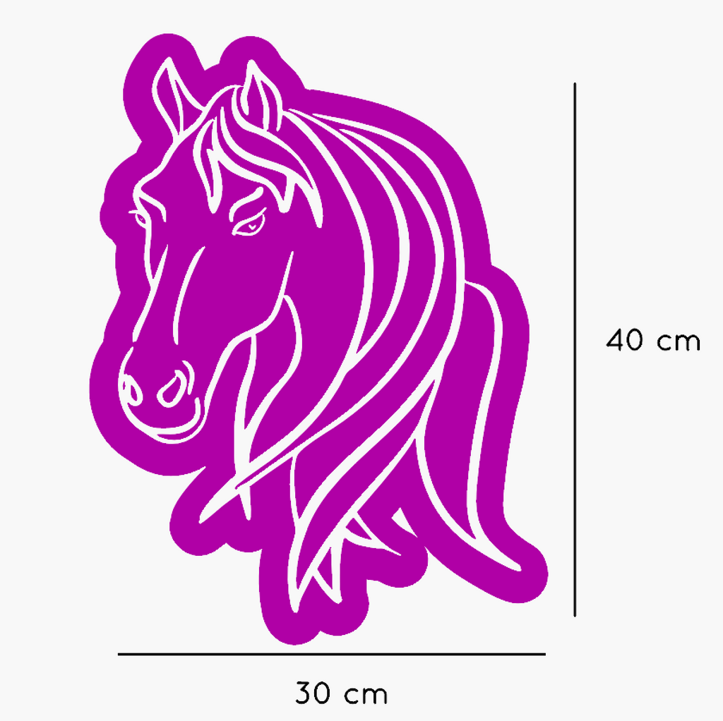 Happy Horse Acrylic Decal Acrylic Name Letterly Australia 