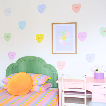Heart Candy by Little Peach & Pip | Wall Decals Wall Decals Little Peach + Pip 