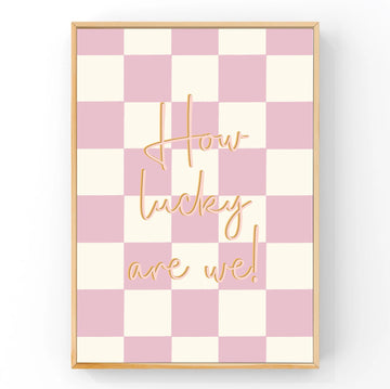 How lucky! | Art Print Art Prints Blond + Noir 