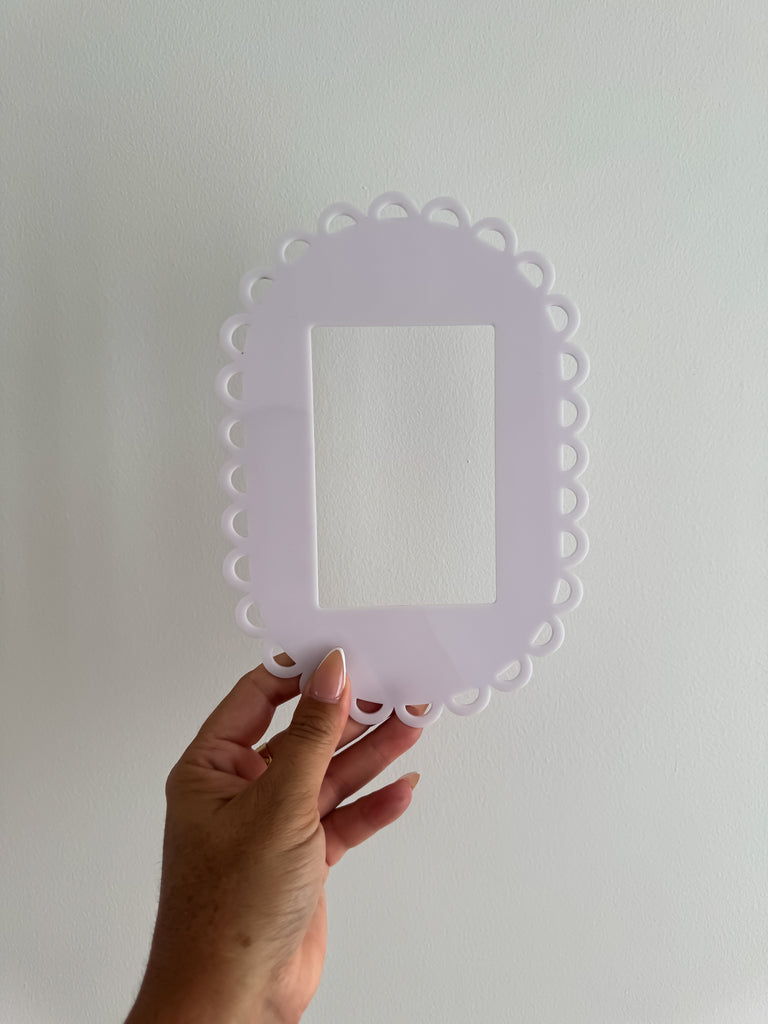 Lace Light Switch Surround Acrylic Name Letterly Australia 