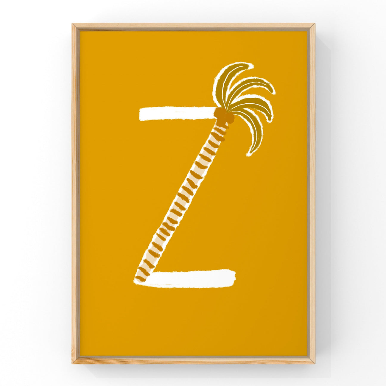 Letter Z by Little Peach & Pip | Art Print Art Prints Little Peach + Pip 