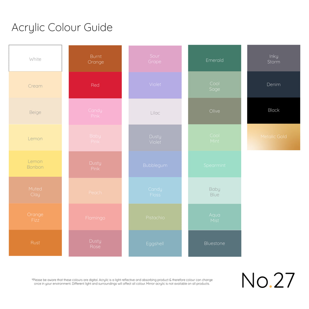 Monthly Planner | Reusable Acrylic Name Letterly Australia 