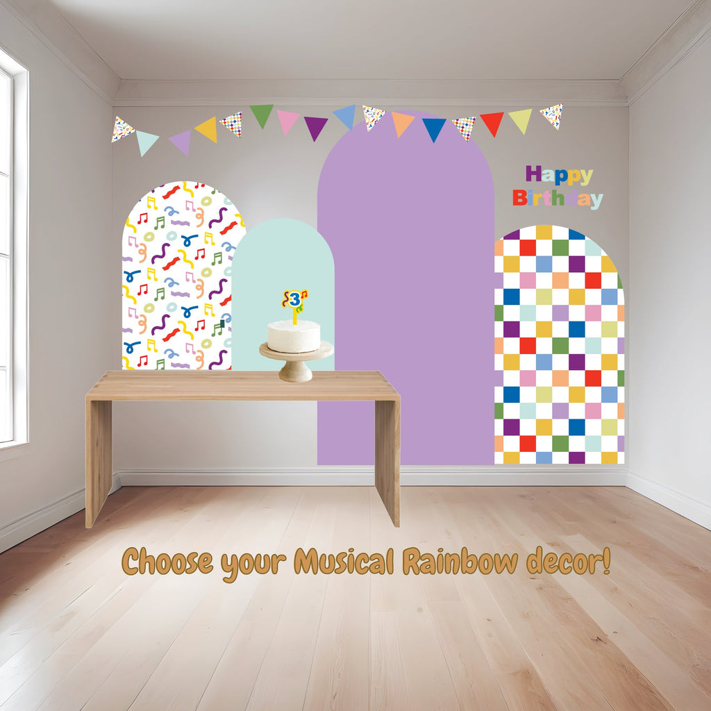 Musical Rainbow | Arch Arches Blond + Noir 