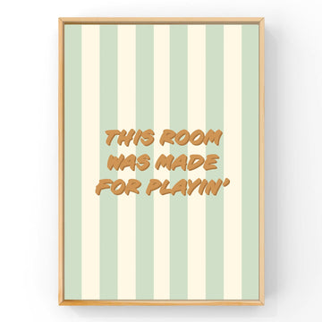 Playin' Mint | Modern Art Print Art Prints Blond + Noir 