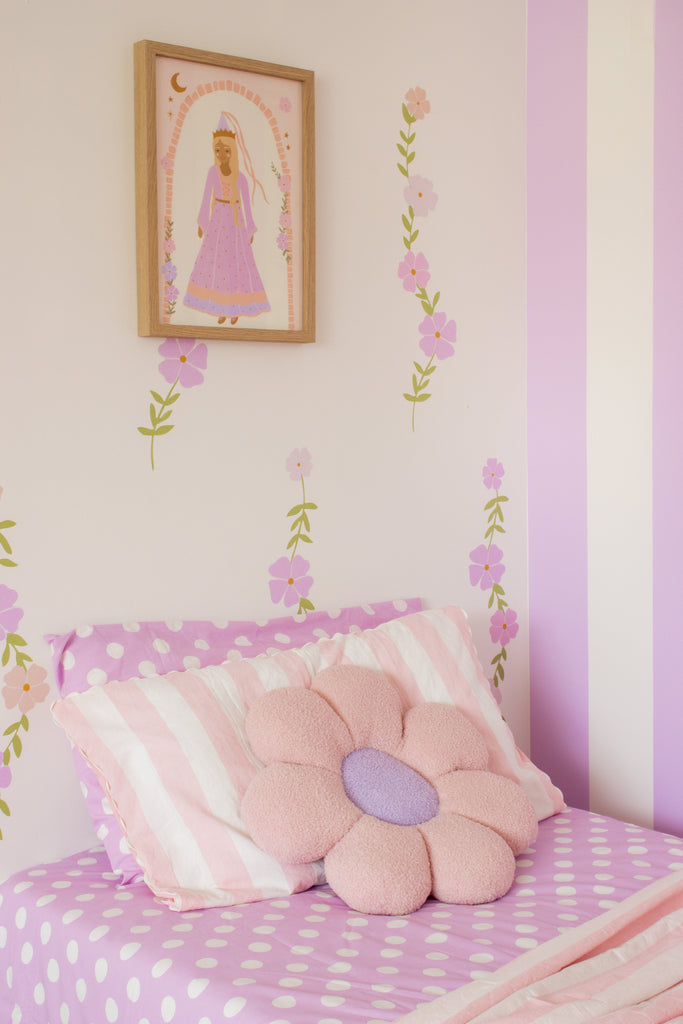 Princess Meadow | Kids Decor | Art Print Art Prints Little Peach + Pip 