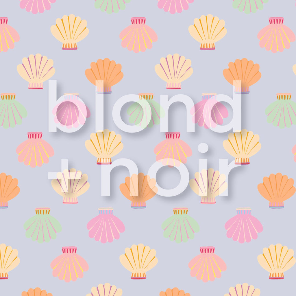 Rainbow Shells | Pre-cut Book Covers | Customisable Back to School Supplies Back to school Blond + Noir 