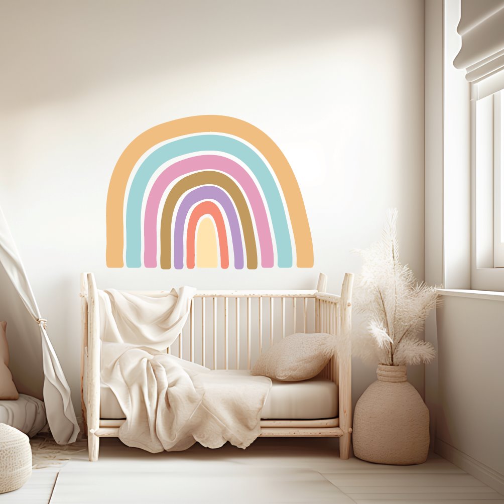 Rainbow Stripes | Wall Decals Wall Decals Blond + Noir 