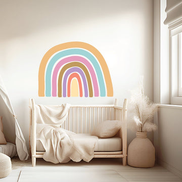 Rainbow Stripes | Wall Decals Wall Decals Blond + Noir 