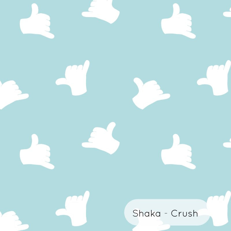 Shaka | Full & Half Wall Wallpaper Wallpaper Blond + Noir 
