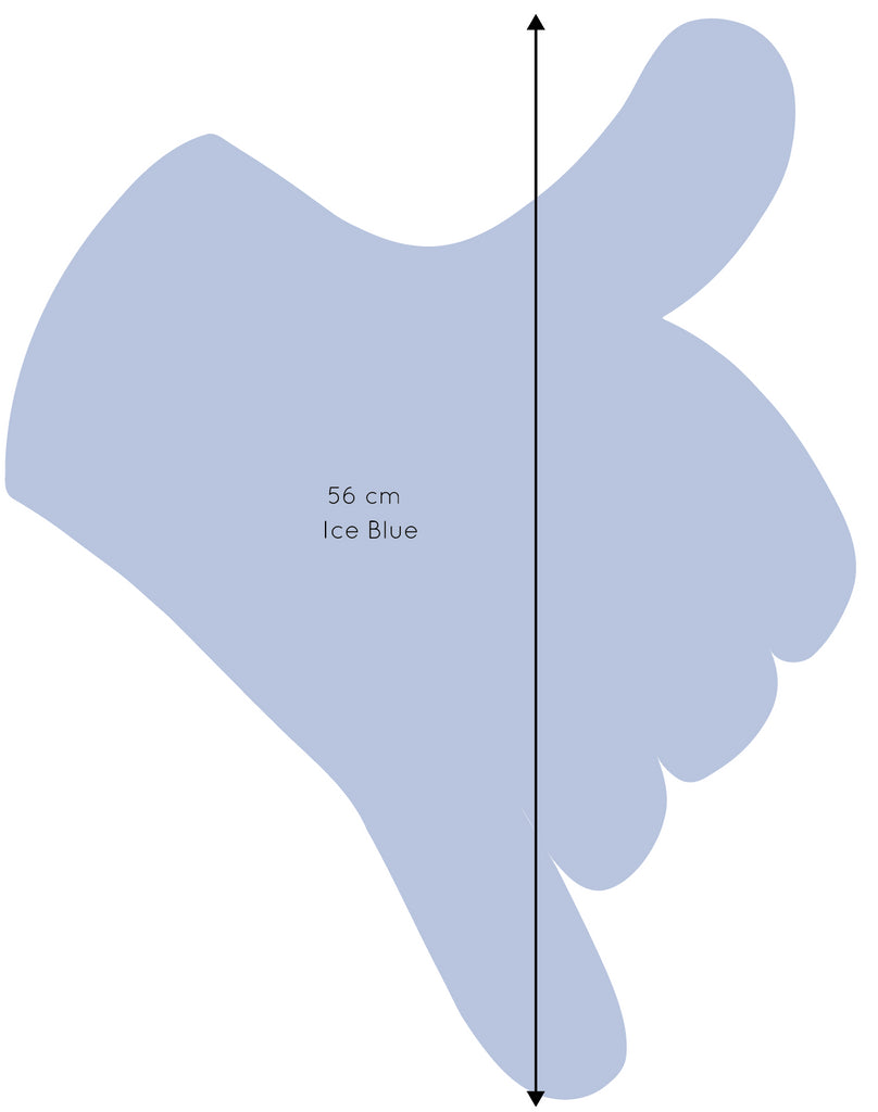 Shaka Hand | Wall Decals Wall Decals Blond + Noir 