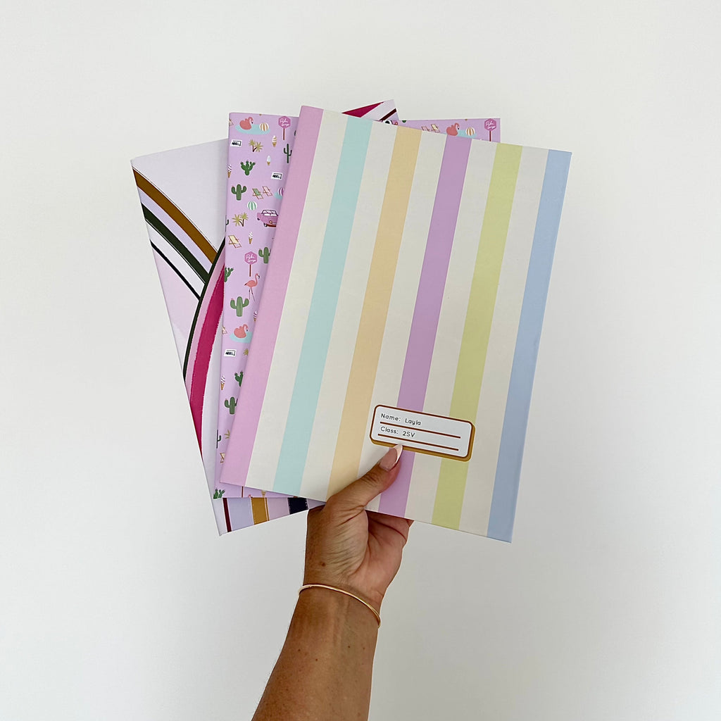 Singles! Design Your Own | Pre-cut Book Covers | Customisable Back to School Supplies Back to school Blond + Noir 