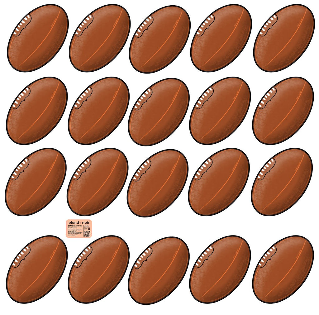 Singles | Soccer, Basketball, Tennis, Sherrin & Netball | Wall Decals Wall Decals Blond + Noir 