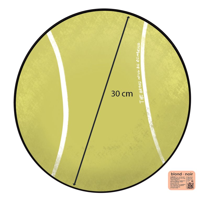 Singles | Soccer, Basketball, Tennis, Sherrin & Netball | Wall Decals Wall Decals Blond + Noir 