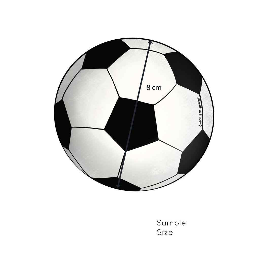 Singles | Soccer, Basketball, Tennis, Sherrin & Netball | Wall Decals Wall Decals Blond + Noir 