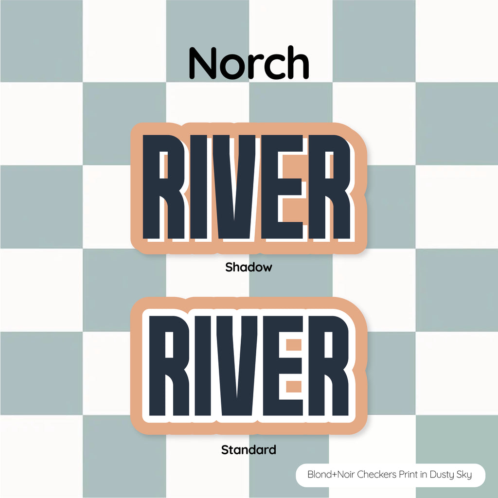 Sports Series Triple Layer | Custom Acrylic Name Acrylic Name Letterly Australia 