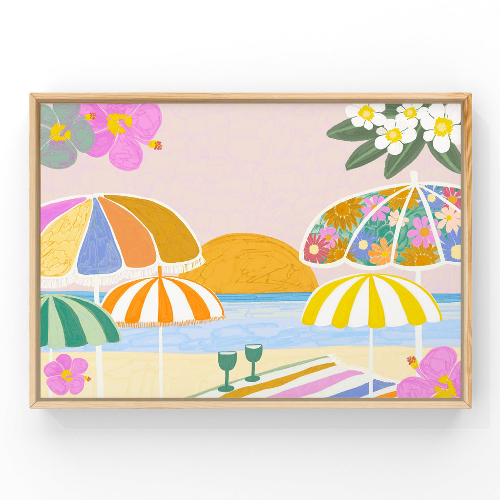 Summer Picnic by Little Peach & Pip | Art Print Art Prints Little Peach + Pip 