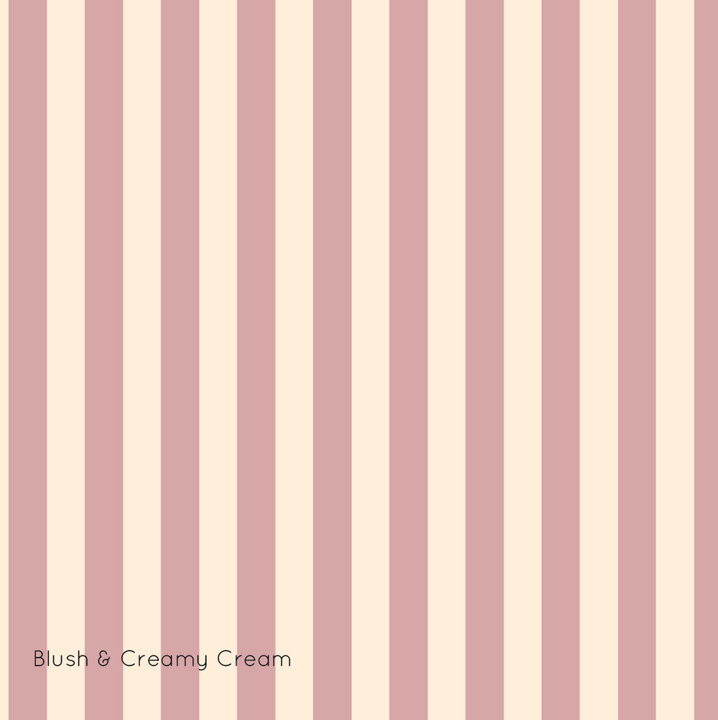 Thin Stripes | Full & Half Wall Wallpaper Wallpaper Blond + Noir 