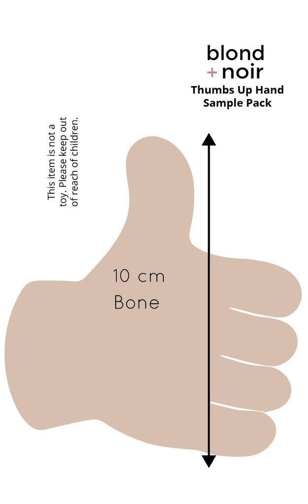 Thumbs Up Hand | Wall Decals Wall Decals Blond + Noir 