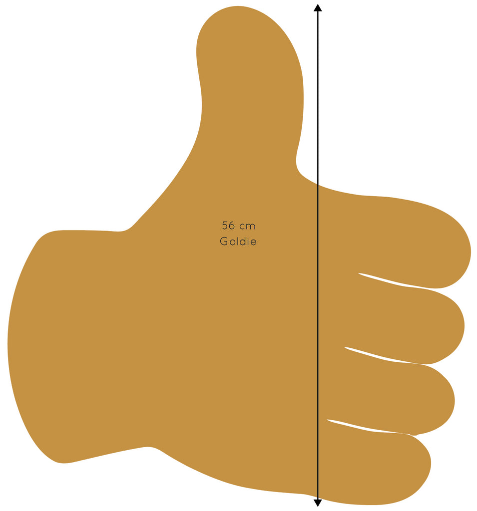 Thumbs Up Hand | Wall Decals Wall Decals Blond + Noir 