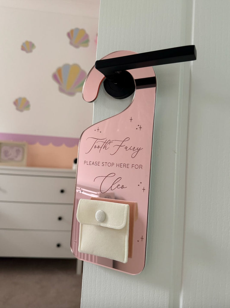 Tooth Fairy Hangers Acrylic Name Letterly Australia 