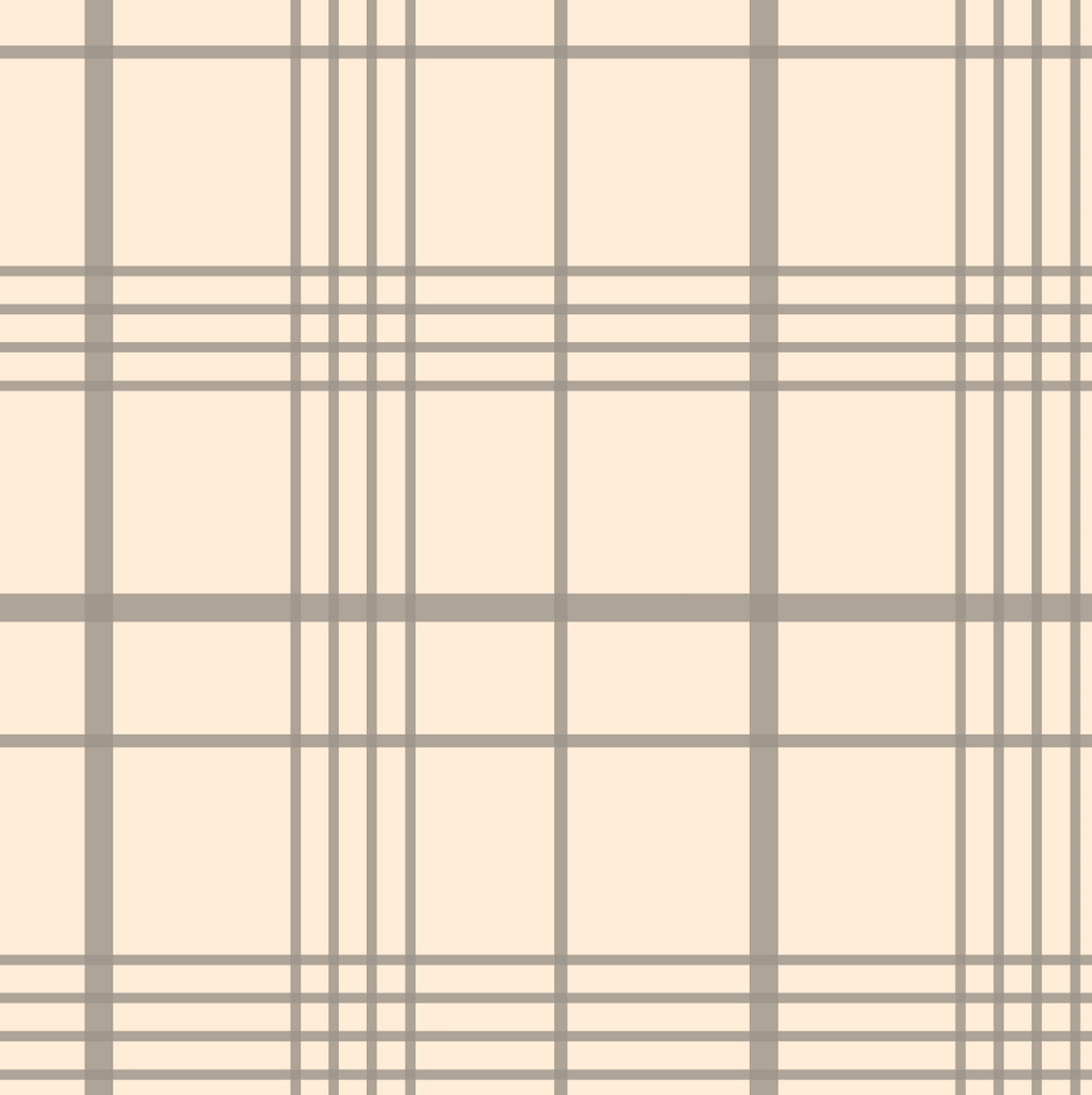 Western Gingham | Full & Half Wall Wallpaper Wallpaper Blond + Noir 