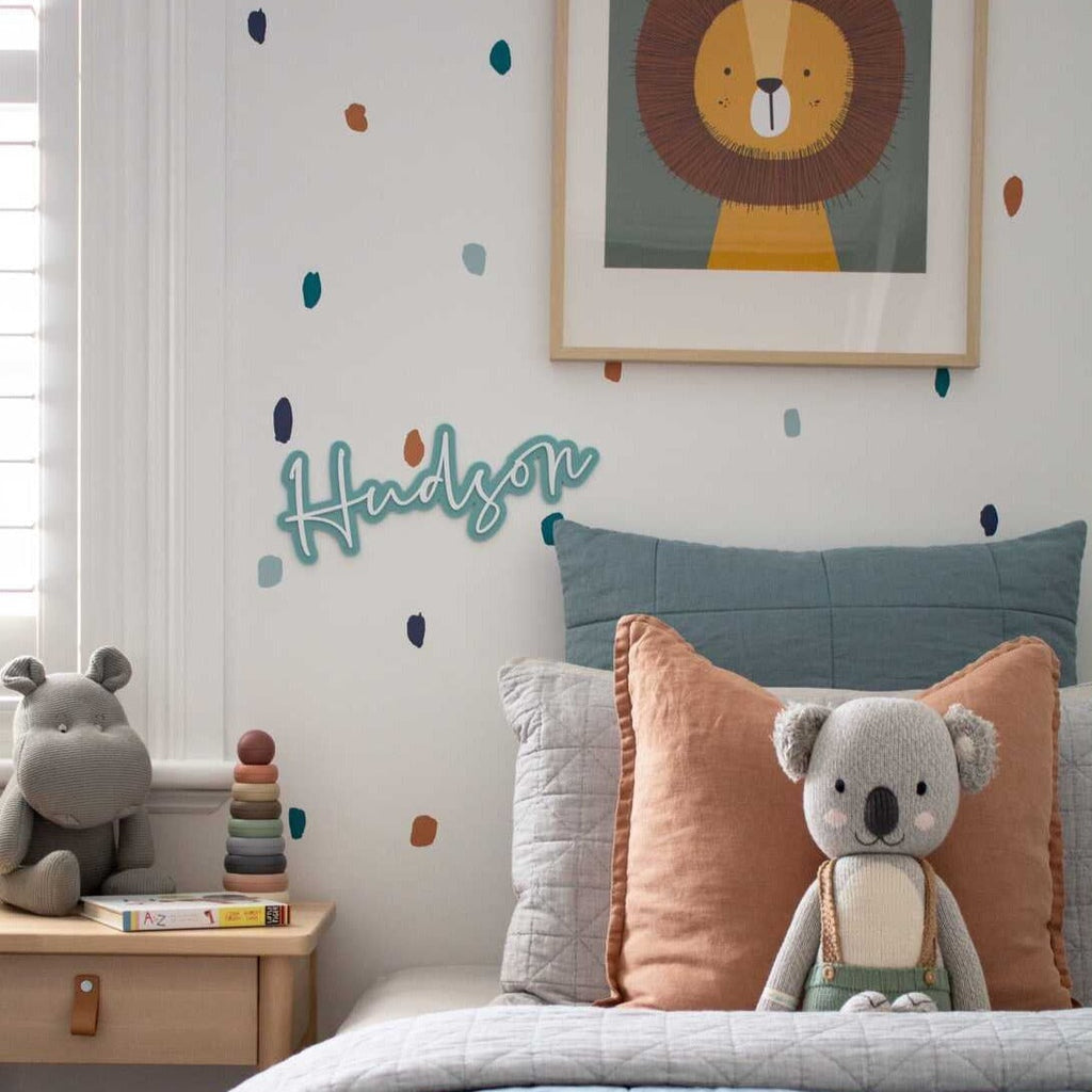 3D Layered Acrylic Name Acrylic Name Letterly Australia 