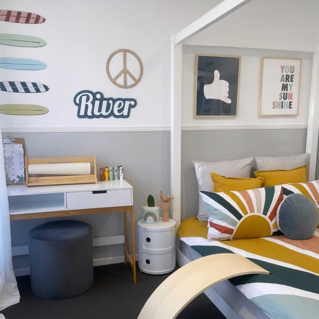 3D Layered Acrylic Name Acrylic Name Letterly Australia 