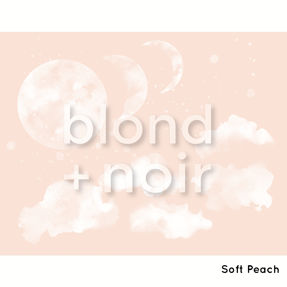 A New Dawn | Removable PhotoTex Wallpaper | Full & Half Walls Wallpaper Blond + Noir 