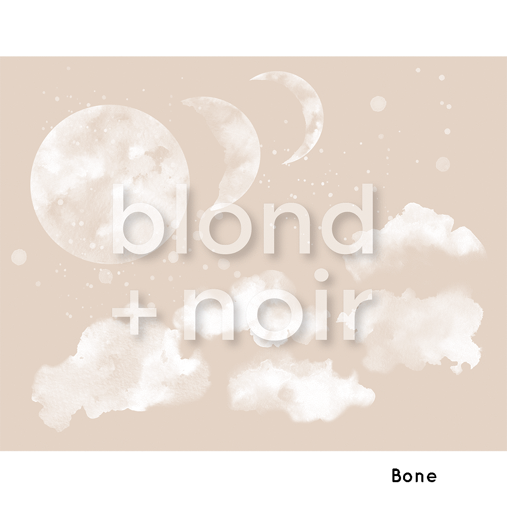 A New Dawn | Removable PhotoTex Wallpaper | Full & Half Walls Wallpaper Blond + Noir 