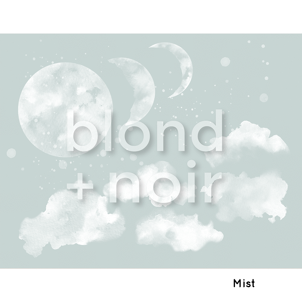 A New Dawn | Removable PhotoTex Wallpaper | Full & Half Walls Wallpaper Blond + Noir 