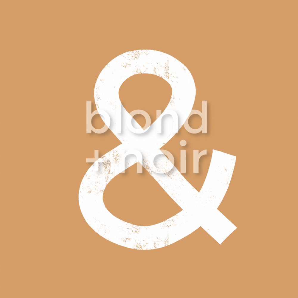 Ampersand | Modern Art Print Art Prints Blond + Noir 