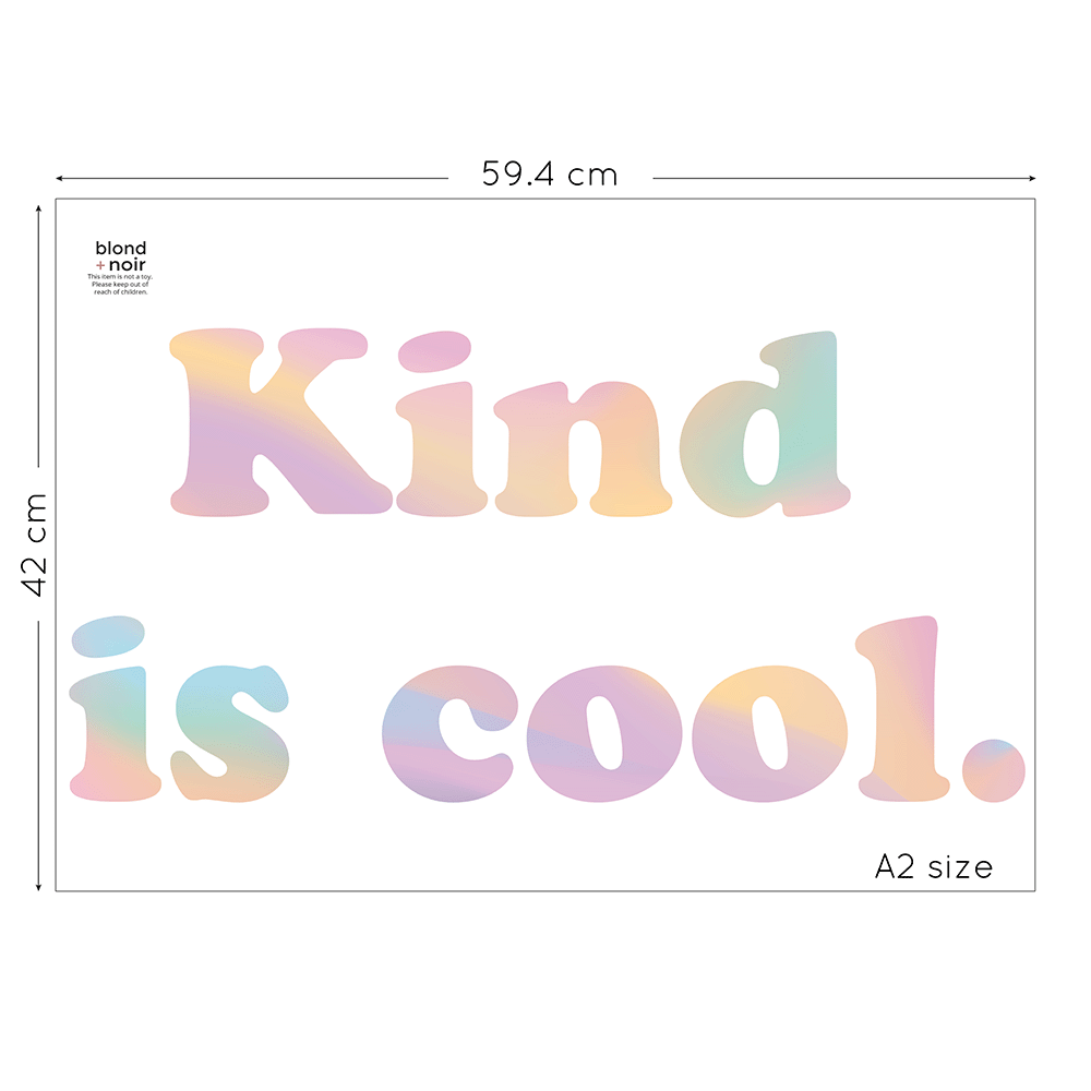 Aura: Custom Name or Quote | Removable PhotoTex Wall Decals Wall Decals Blond + Noir 