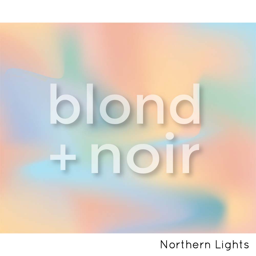 Aura: Full & Half Walls | Removable PhotoTex Wallpaper Wallpaper Blond + Noir 