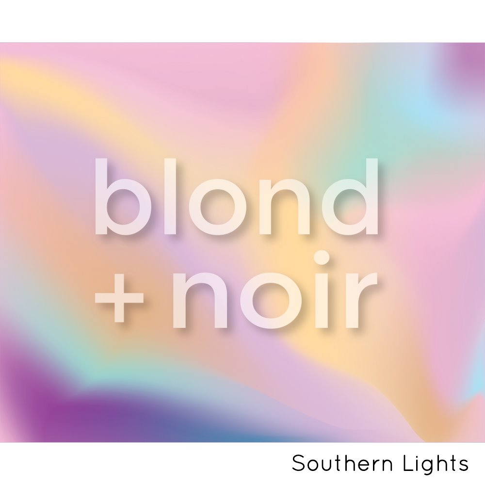 Aura: Full & Half Walls | Removable PhotoTex Wallpaper Wallpaper Blond + Noir 