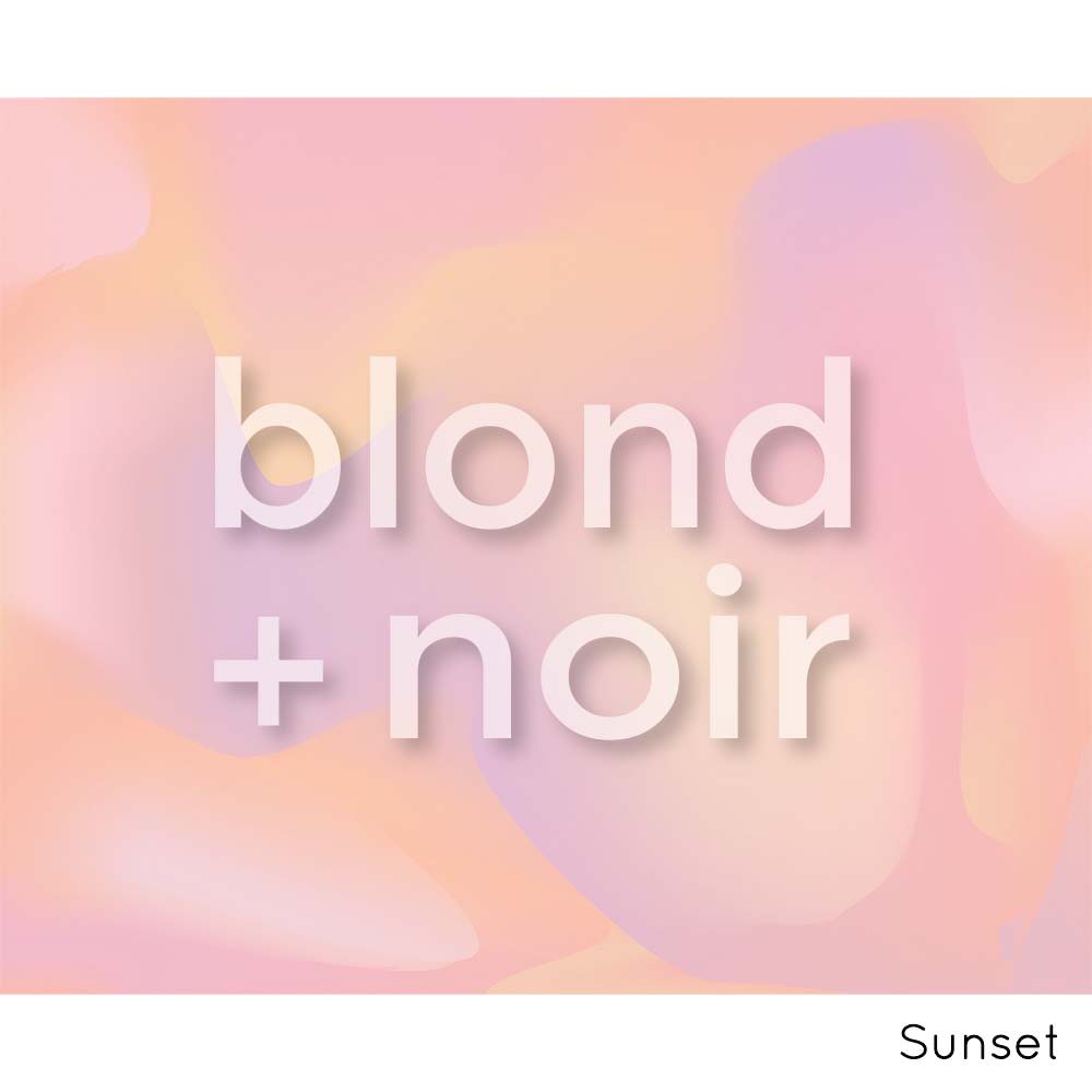 Aura: Full & Half Walls | Removable PhotoTex Wallpaper Wallpaper Blond + Noir 