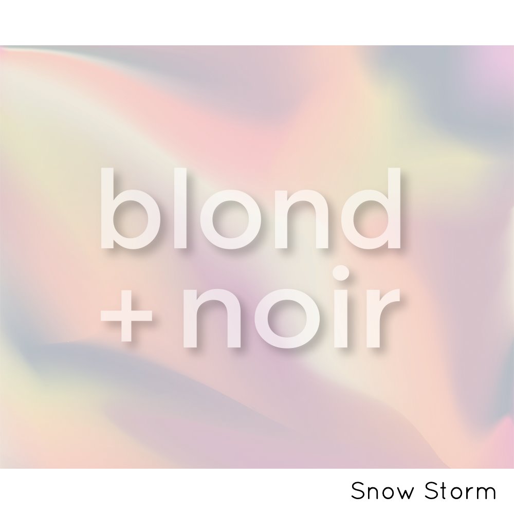 Aura: Full & Half Walls | Removable PhotoTex Wallpaper Wallpaper Blond + Noir 